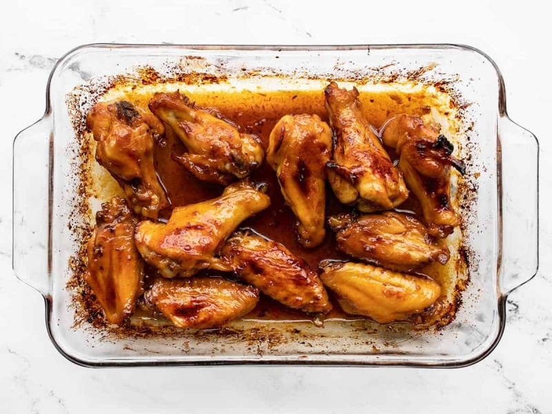 Sticky Ginger Chicken Wings