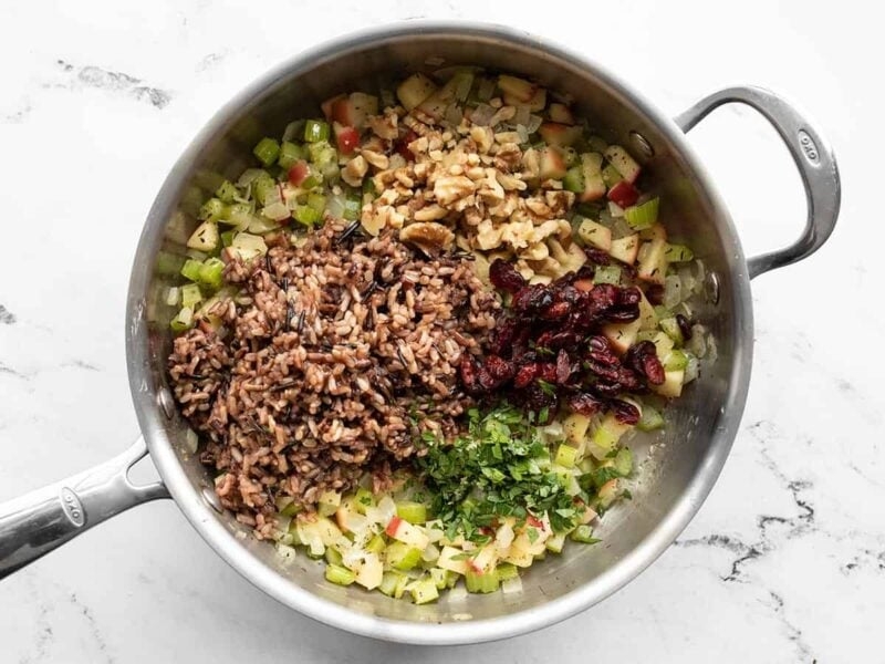 Wild Rice Stuffed Acorn Squash